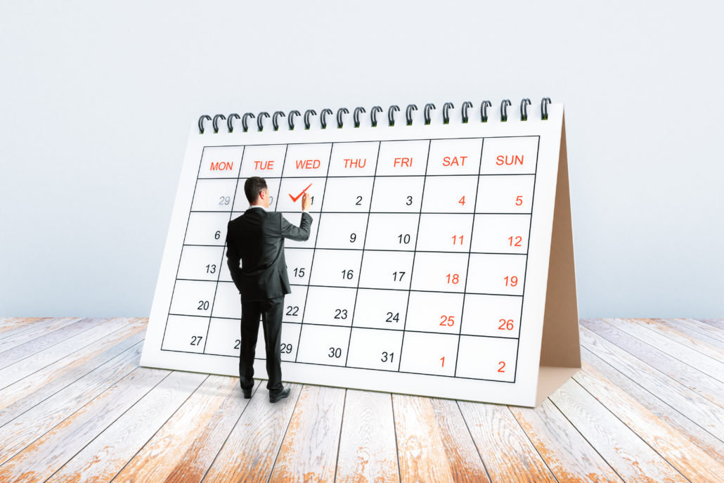 Календарь предпринимателя на март 2024 года